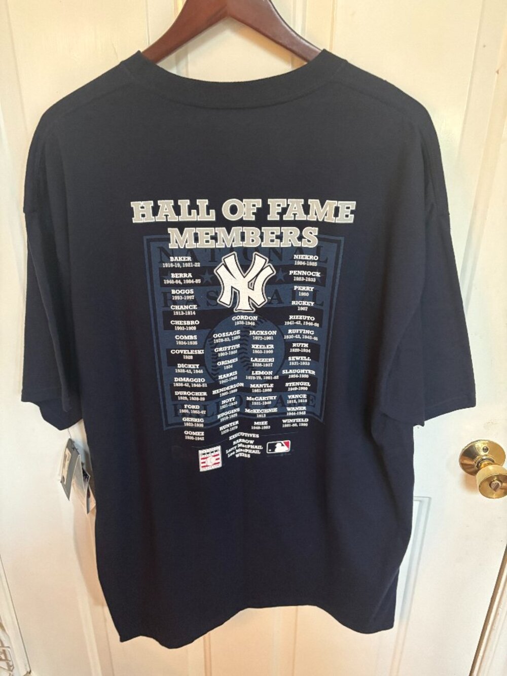 Gear For Sports NY Yankees Hall of Fame T-Shirt 2XL